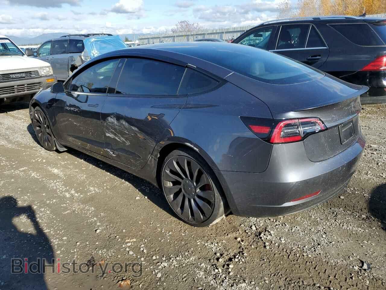 2022 TESLA MODEL 3 - VIN: 5YJ3E1EC6NF177992 - Фото 2