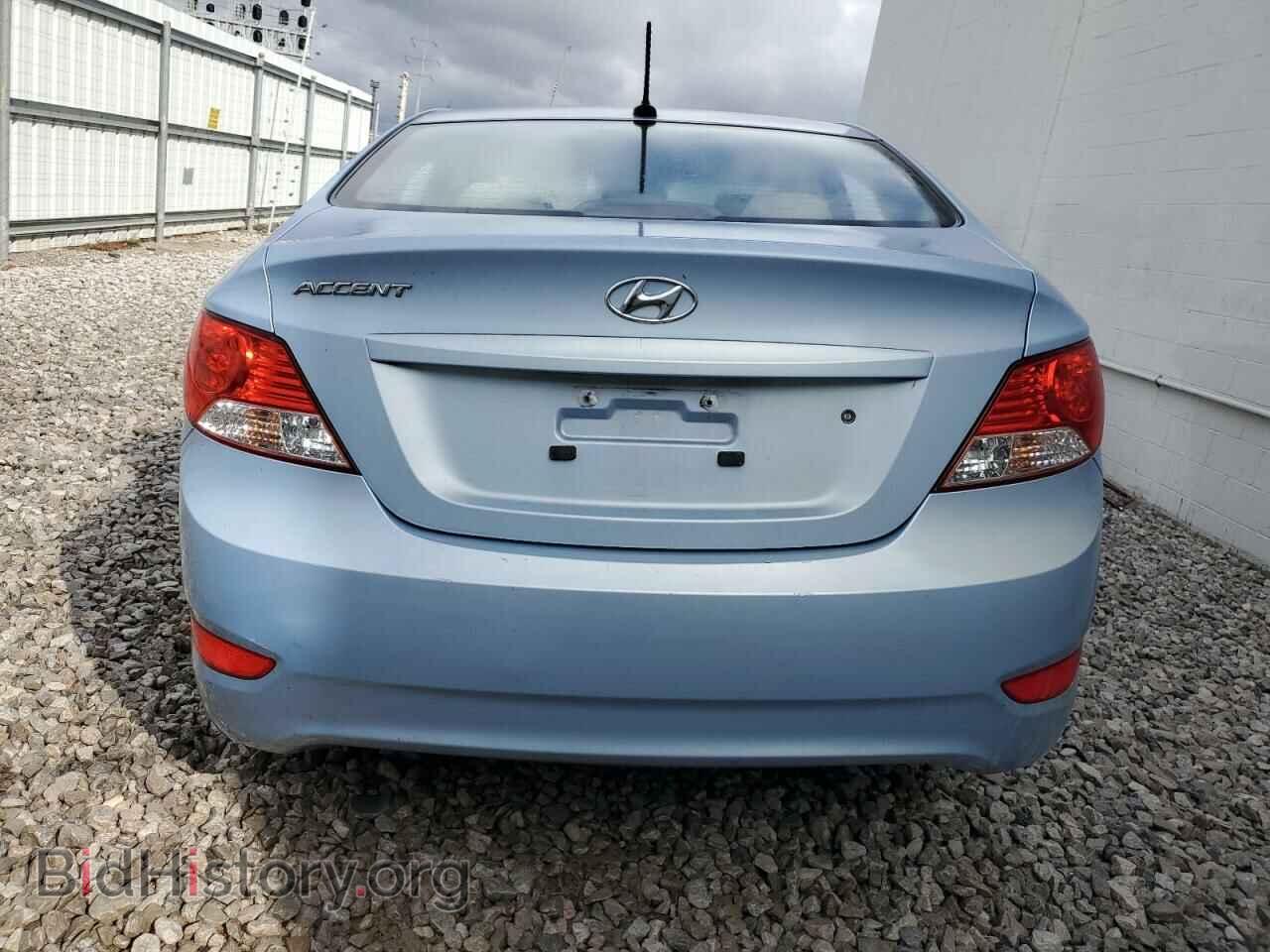 2013 HYUNDAI ACCENT - VIN: KMHCU4AEXDU310749 - Фото 6
