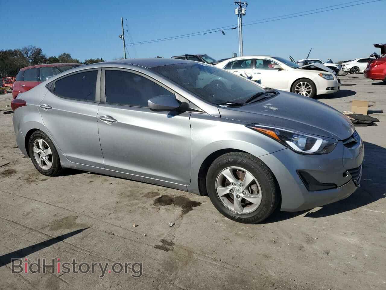 2014 HYUNDAI ELANTRA - VIN: KMHDH4AE1EU203230 - Фото 4