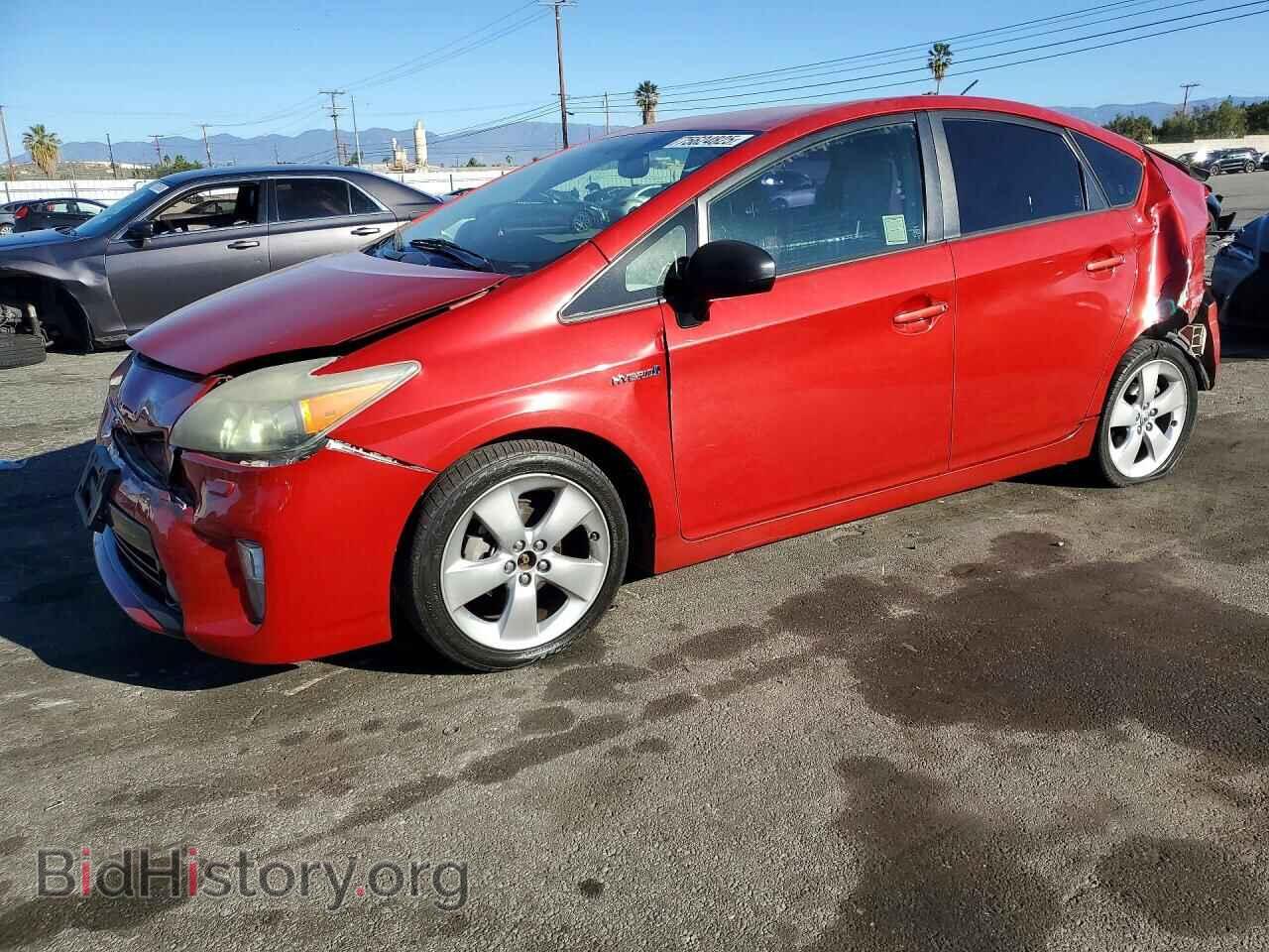 Фотография JTDKN3DU8C0334872 - TOYOTA PRIUS 2012