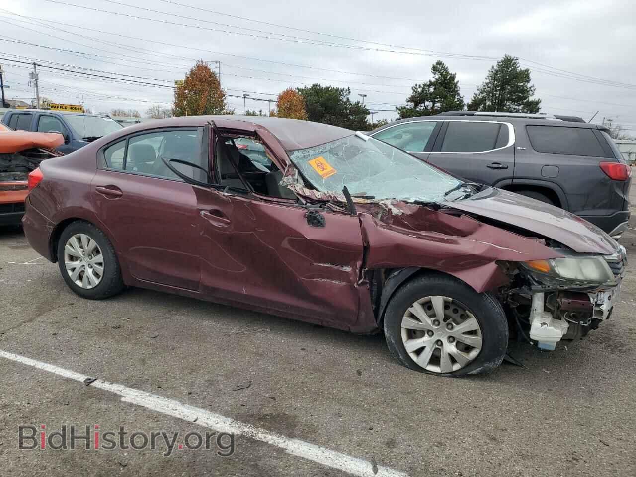 2012 HONDA CIVIC - VIN: 19XFB2F54CE094267 - Фото 4