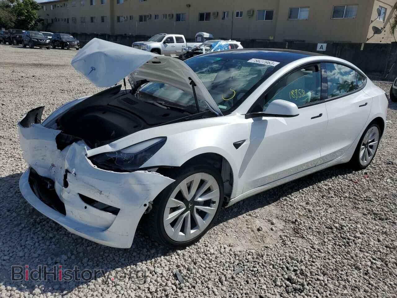 Фотография 5YJ3E1EA7MF020985 - TESLA MODEL 3 2021