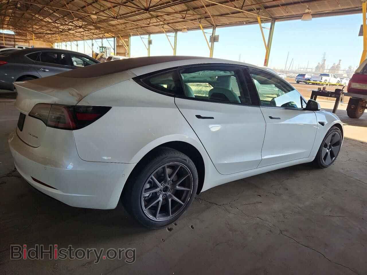 2022 TESLA MODEL 3 - VIN: 5YJ3E1EB1NF135107 - Фото 3