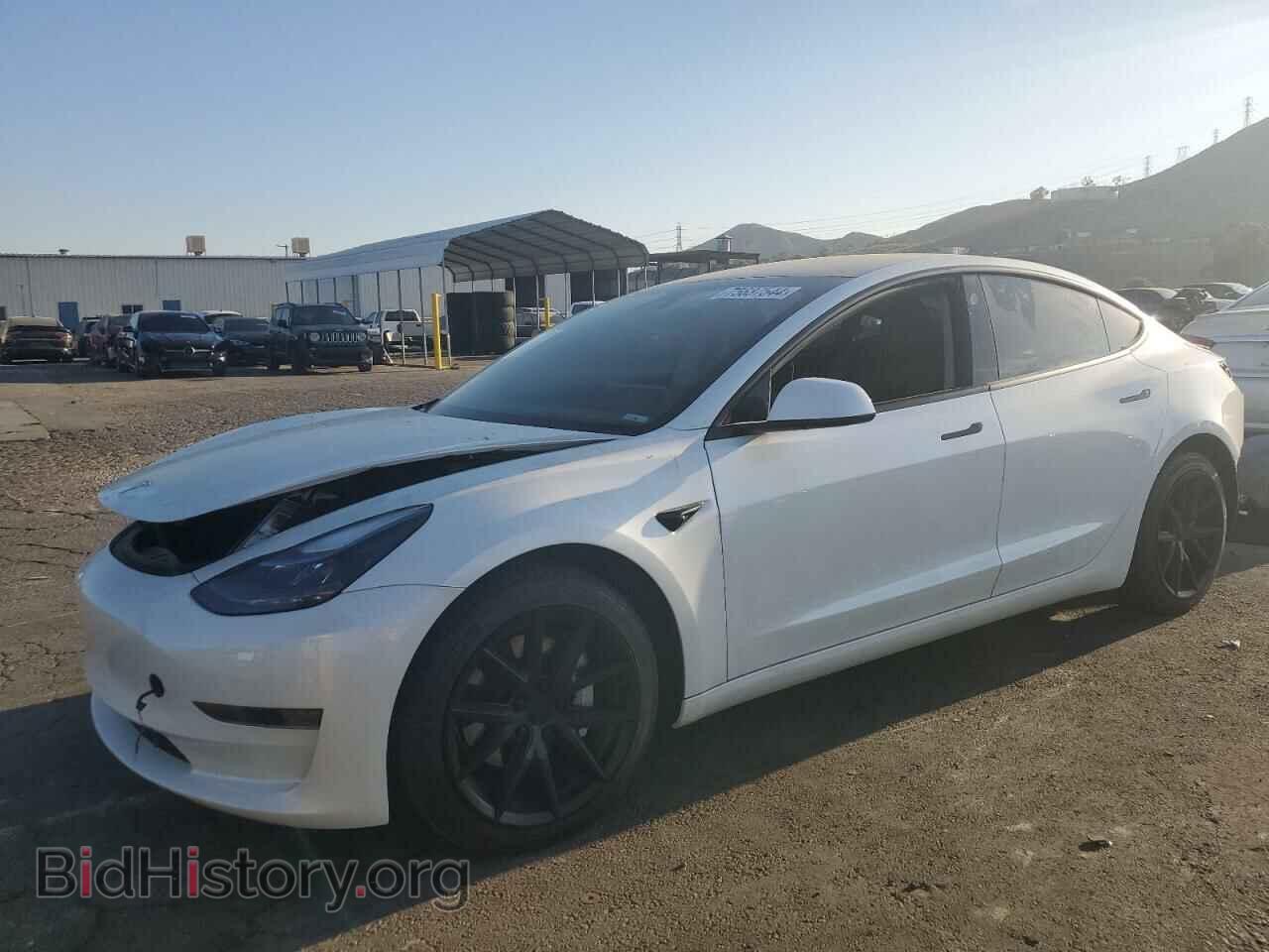 Photo 5YJ3E1EA6NF194709 - TESLA MODEL 3 2022