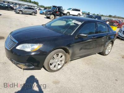 2013 Chrysler 200 Touring, черный — VIN 1C3CCBBB1DN539691, Copart