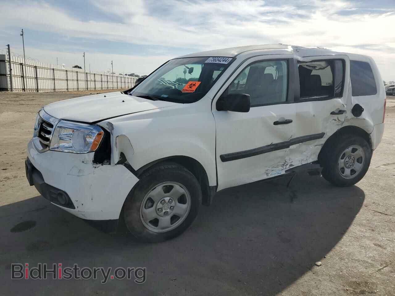 Фотография 5FNYF3H29DB036219 - HONDA PILOT 2013