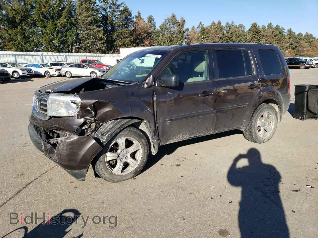 Photo 5FNYF4H4XDB045955 - HONDA PILOT 2013