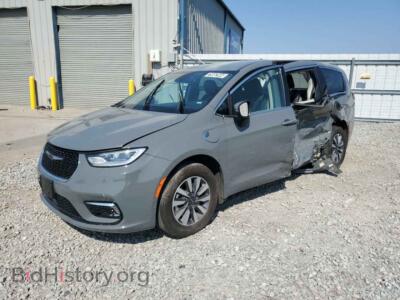 2023 Chrysler PACIFICA Hybrid Touring L, серый — VIN 2C4RC1L70PR614270, Copart