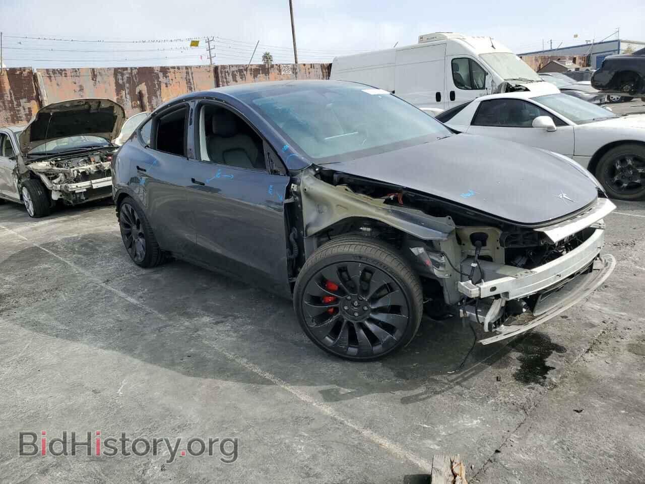 2022 TESLA MODEL Y - VIN: 7SAYGDEF7NF540105 - Фото 4