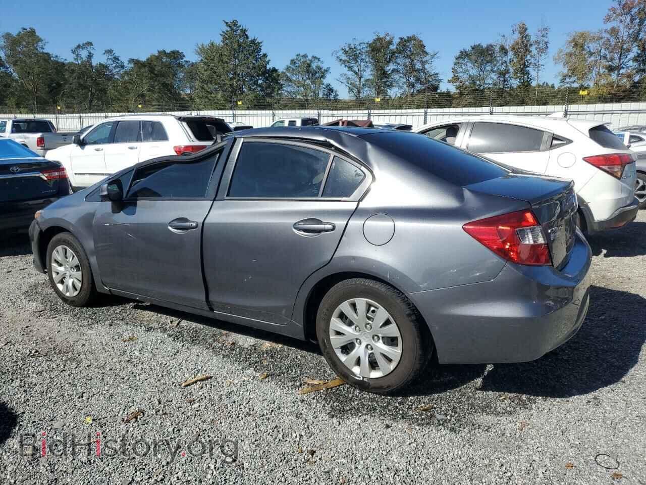 2012 HONDA CIVIC - VIN: 19XFB2F55CE383495 - Фото 2