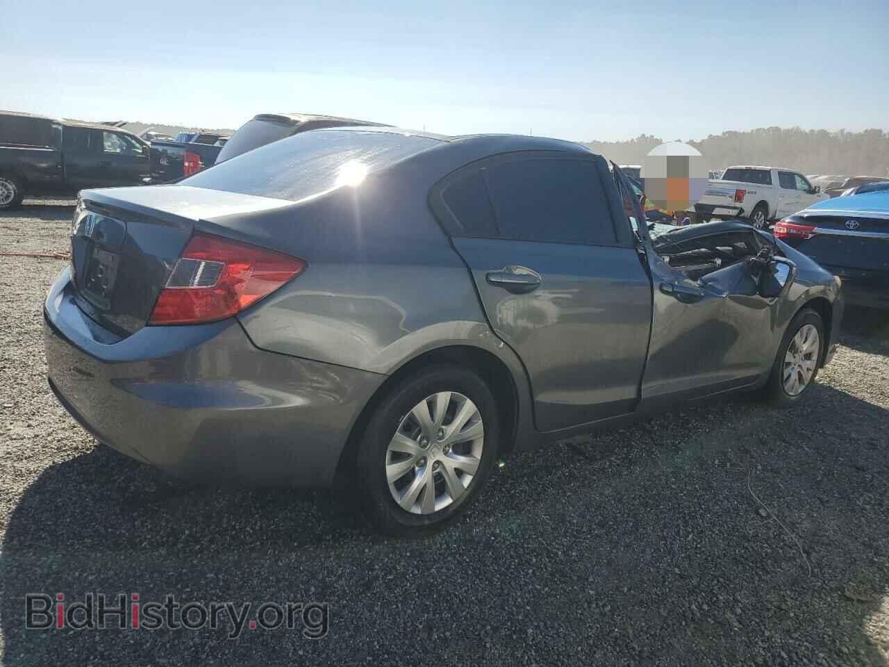 2012 HONDA CIVIC - VIN: 19XFB2F55CE383495 - Фото 3