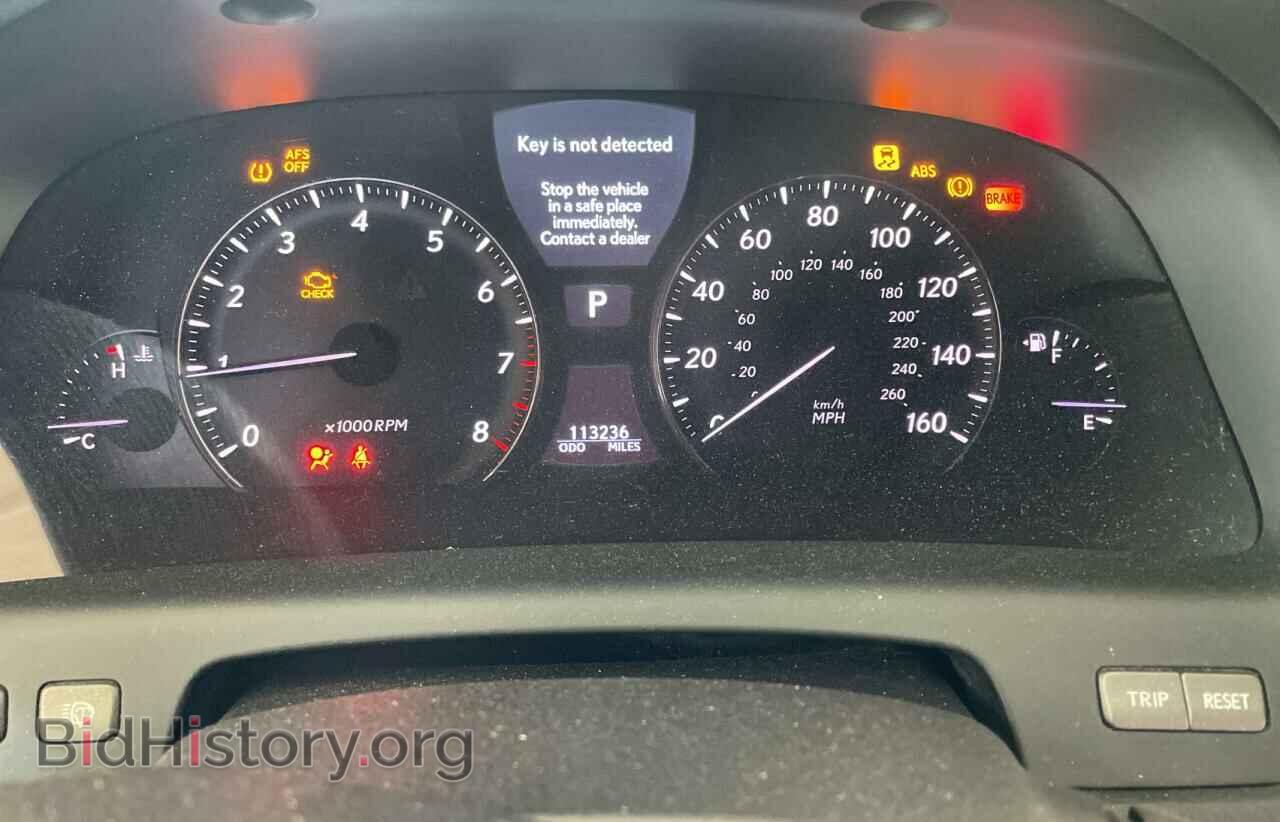 2007 LEXUS LS460 - VIN: JTHBL46F675033647 - Фото 8