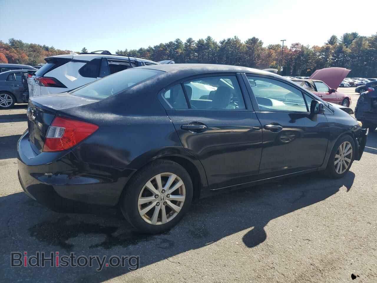 2012 HONDA CIVIC - VIN: 2HGFB2F84CH586295 - Фото 3
