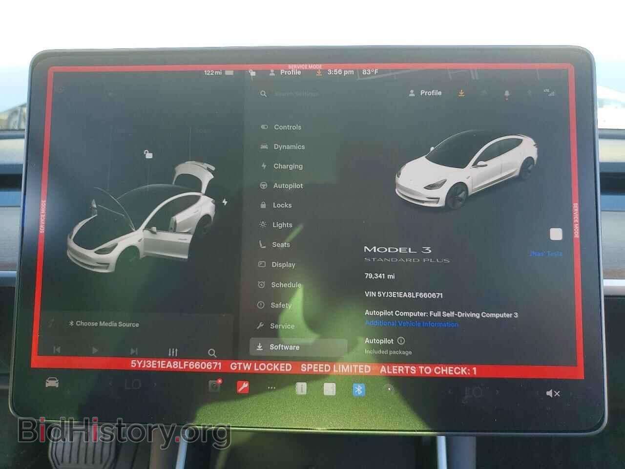 2020 TESLA MODEL 3 - VIN: 5YJ3E1EA8LF660671 - Photo 9