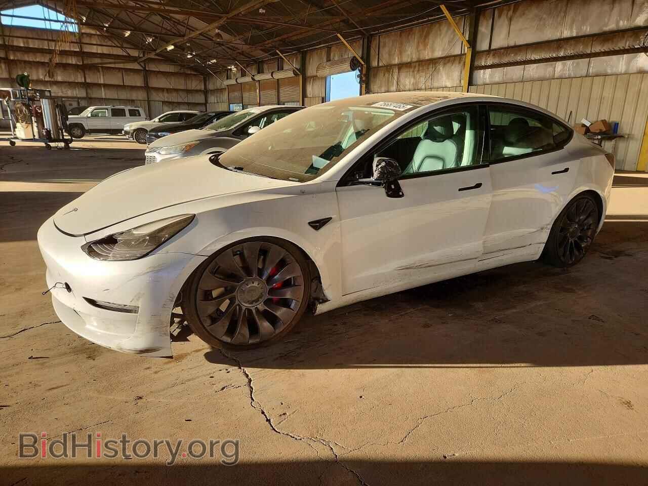 Photo 5YJ3E1EC2MF995766 - TESLA MODEL 3 2021