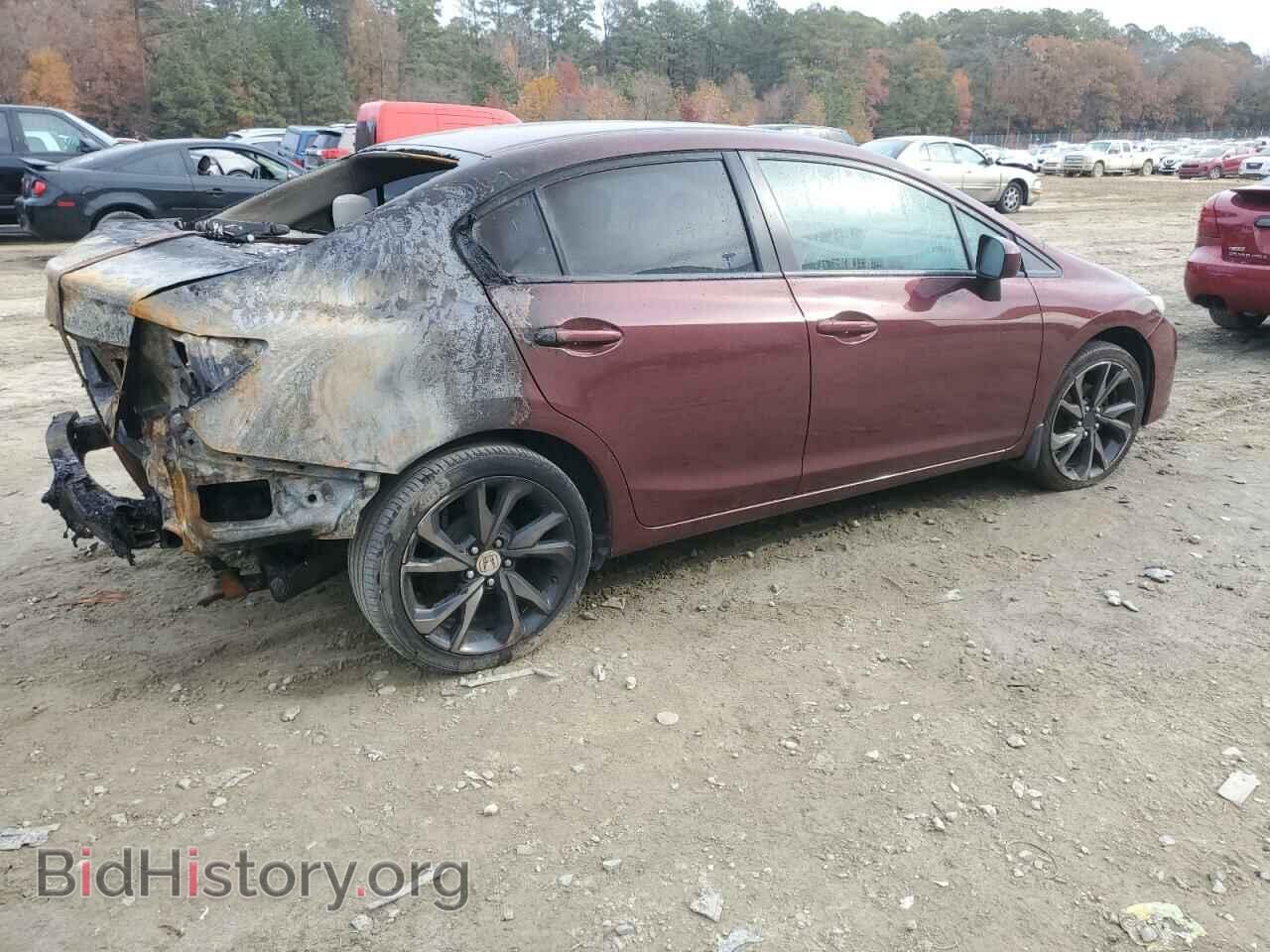 2014 HONDA CIVIC - VIN: 19XFB2F59EE215751 - Фото 3