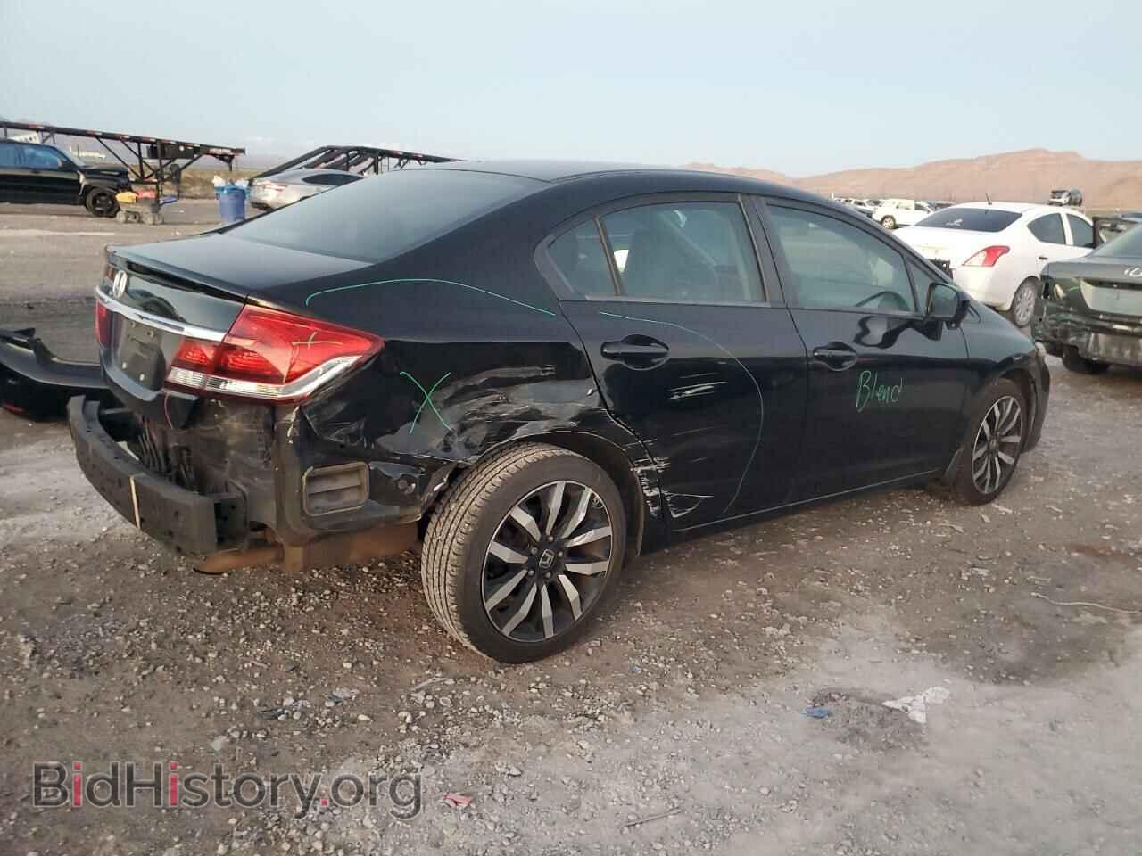 2014 HONDA CIVIC - VIN: 19XFB2F96EE025652 - Фото 3