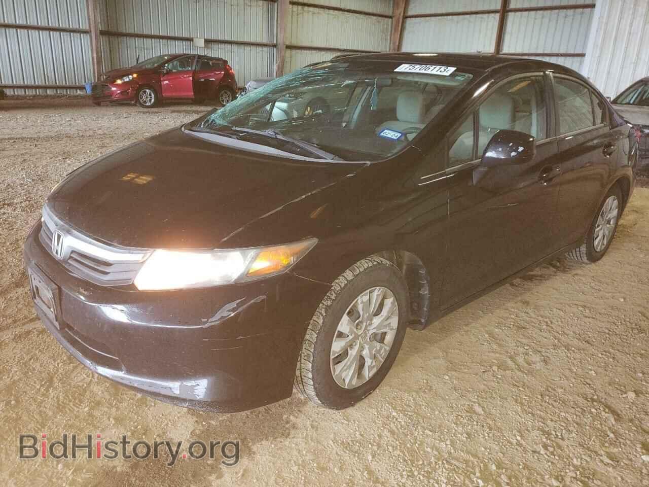 Photo 2HGFB2F55CH323318 - HONDA CIVIC 2012