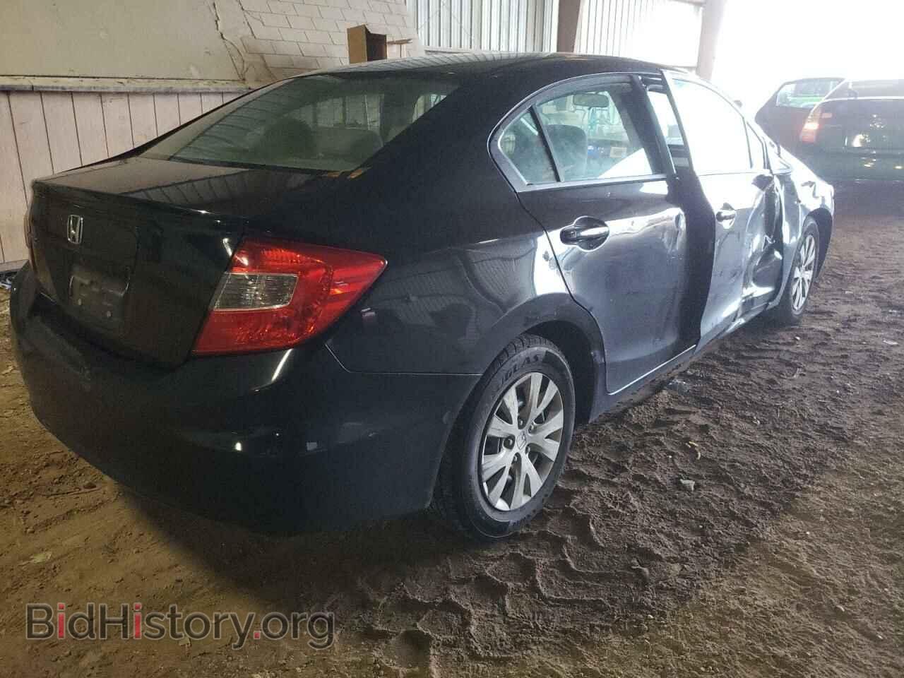 2012 HONDA CIVIC - VIN: 2HGFB2F55CH323318 - Фото 3