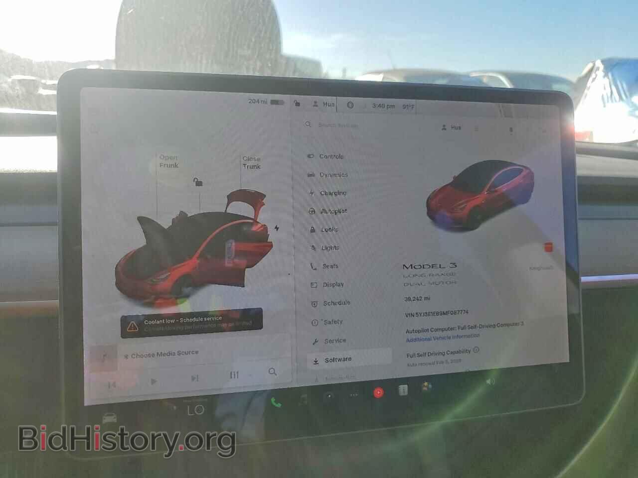2021 TESLA MODEL 3 - VIN: 5YJ3E1EB9MF087774 - Photo 9