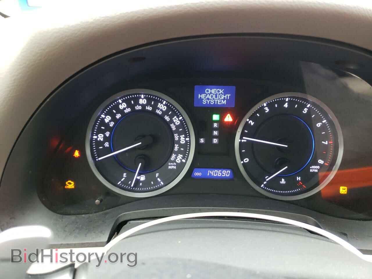 2011 LEXUS IS - VIN: JTHBF5C27B5145901 - Фото 9