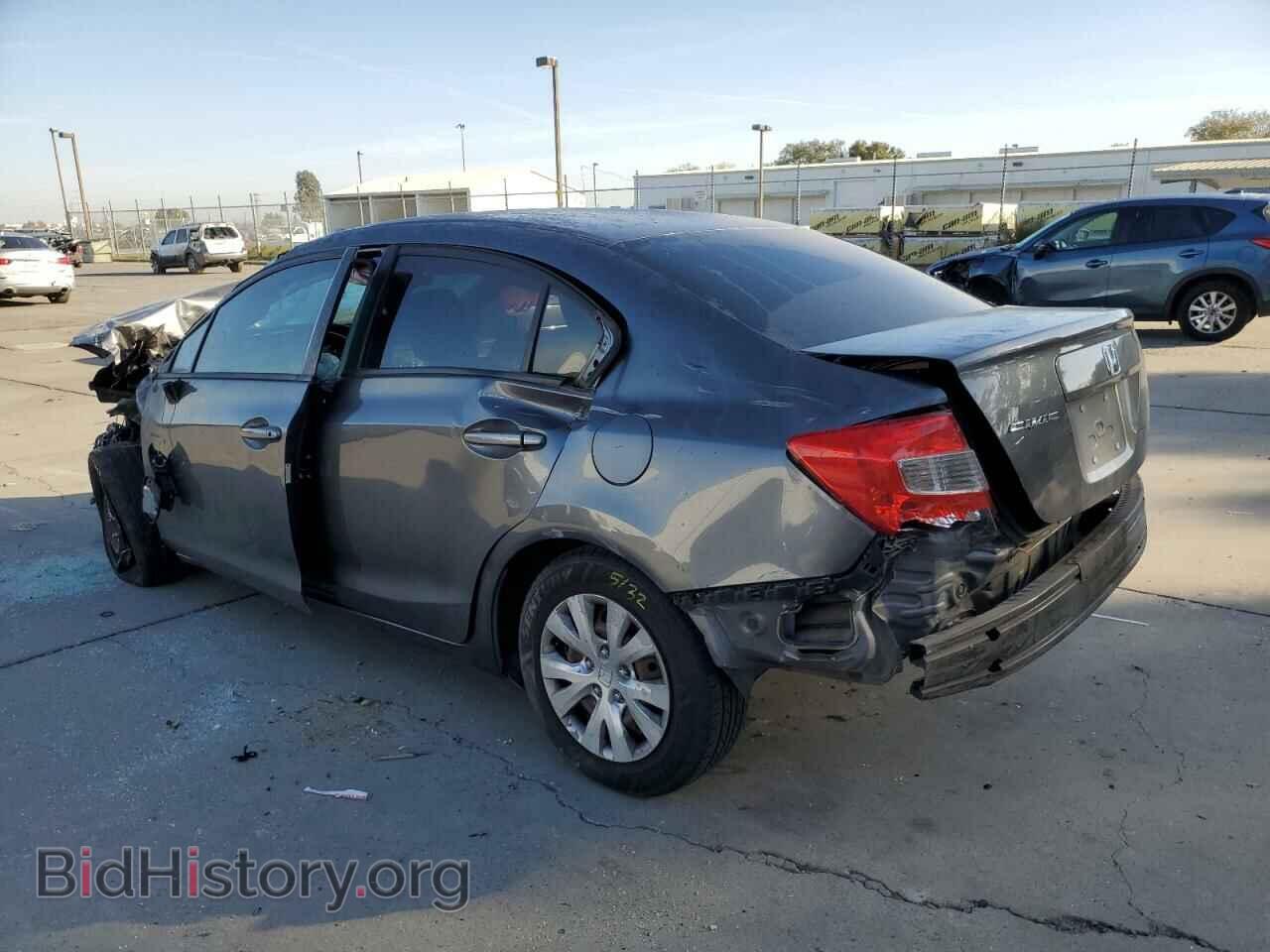 2012 HONDA CIVIC - VIN: 19XFB2F54CE331663 - Фото 2