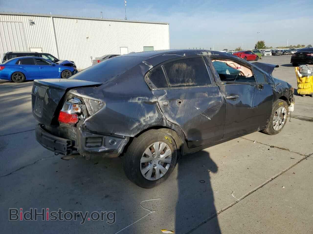 2012 HONDA CIVIC - VIN: 19XFB2F54CE331663 - Фото 3