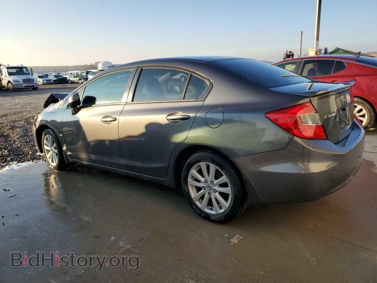 2012 HONDA CIVIC - VIN: 2HGFB2F81CH510016 - Фото 2