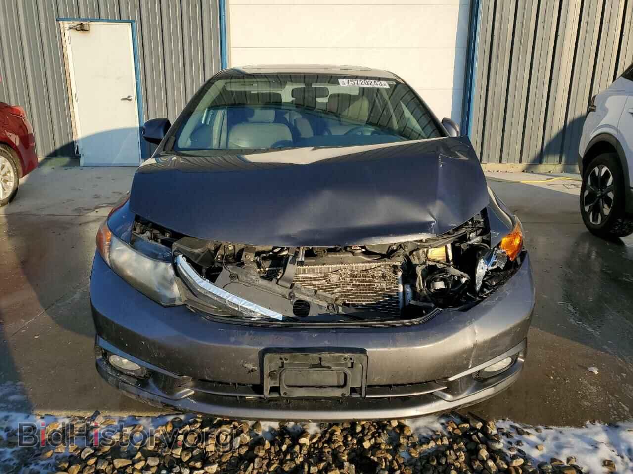 2012 HONDA CIVIC - VIN: 2HGFB2F81CH510016 - Фото 5