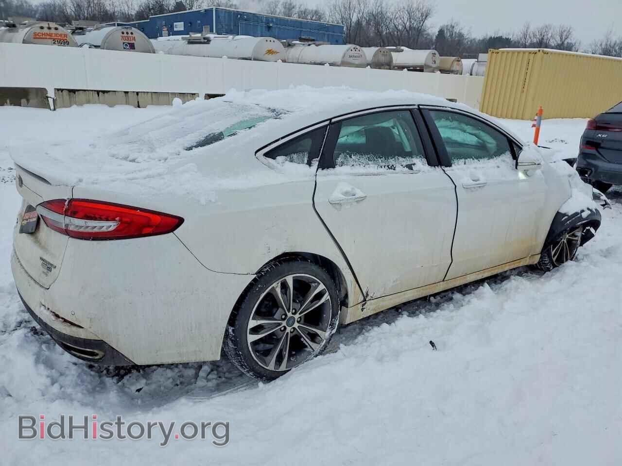 2019 FORD FUSION - VIN: 3FA6P0D98KR241019 - Фото 3
