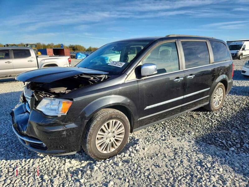 2016 Chrysler MINIVAN TOURING L (VIN 2C4RC1CG5GR239976) — photo 1 of 15, Copart, damage: front end