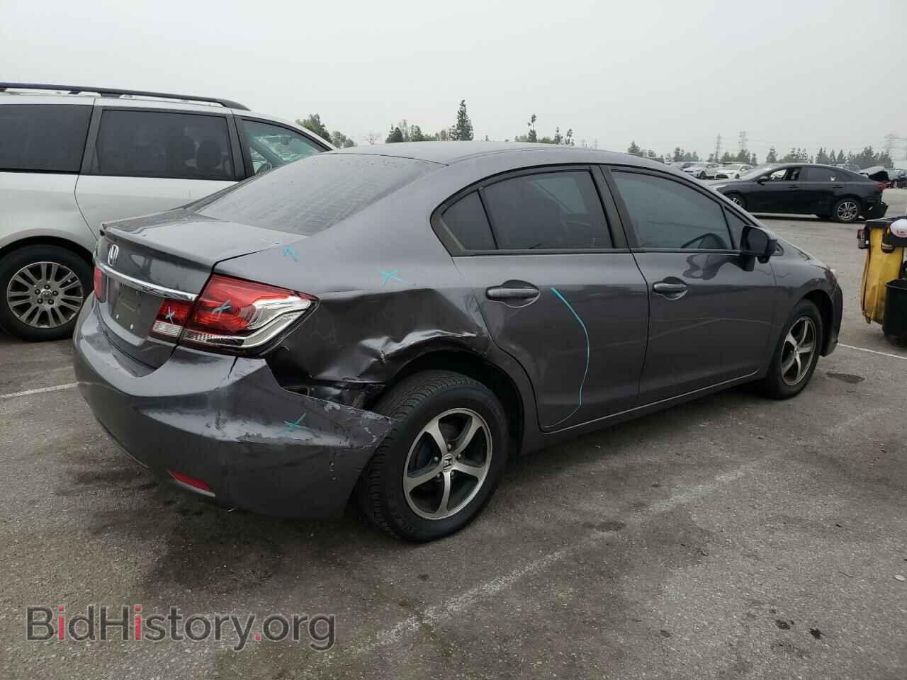 2015 HONDA CIVIC - VIN: 19XFB2F73FE275446 - Фото 3