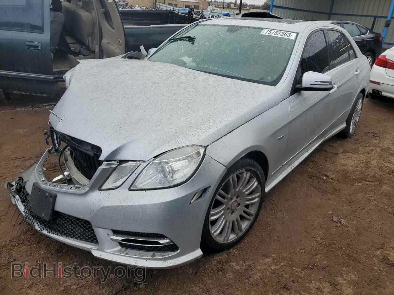 Photo WDDHF5KB2CA657769 - MERCEDES-BENZ E-CLASS 2012