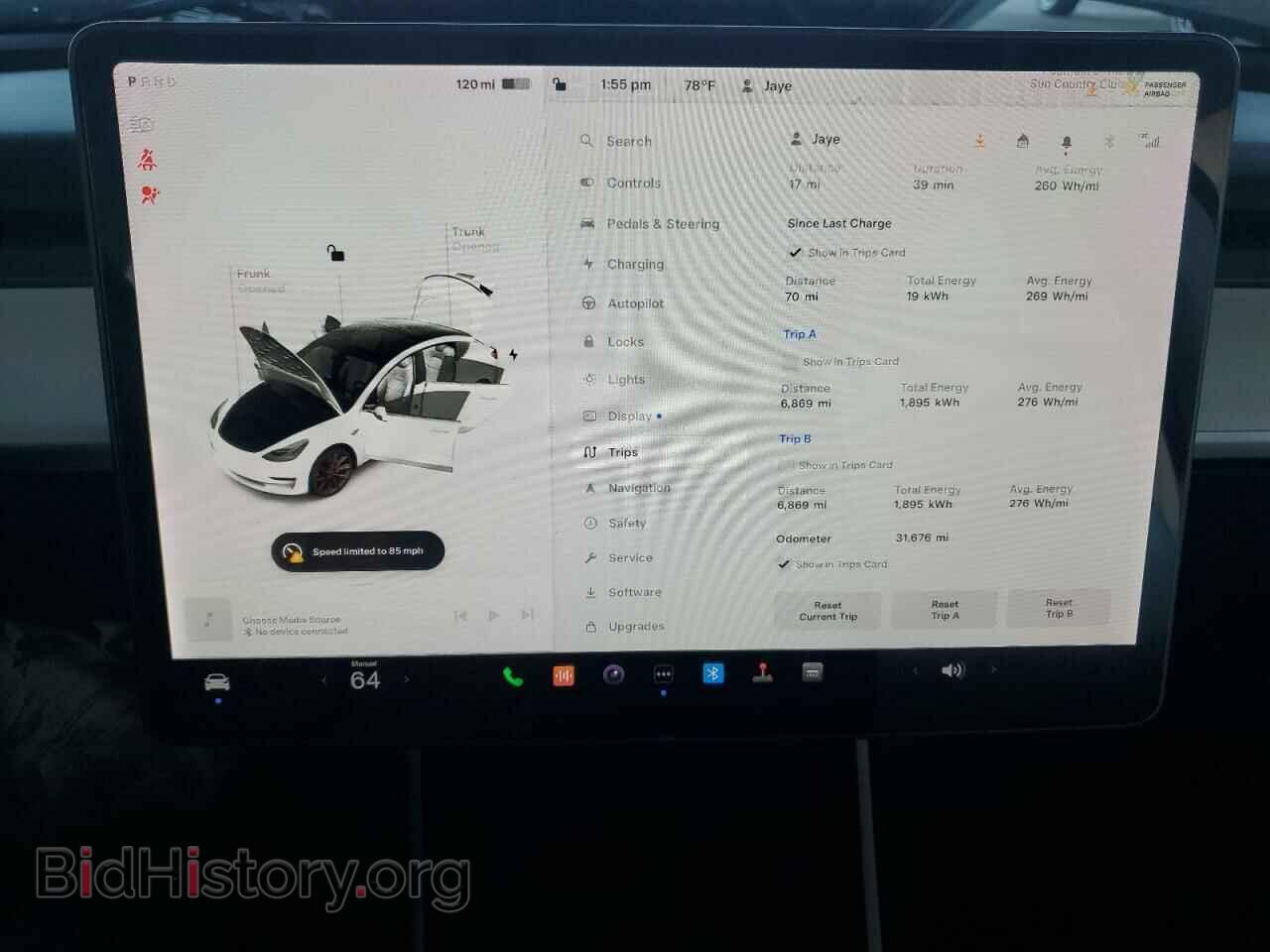 2020 TESLA MODEL 3 - VIN: 5YJ3E1EC2LF624864 - Фото 9