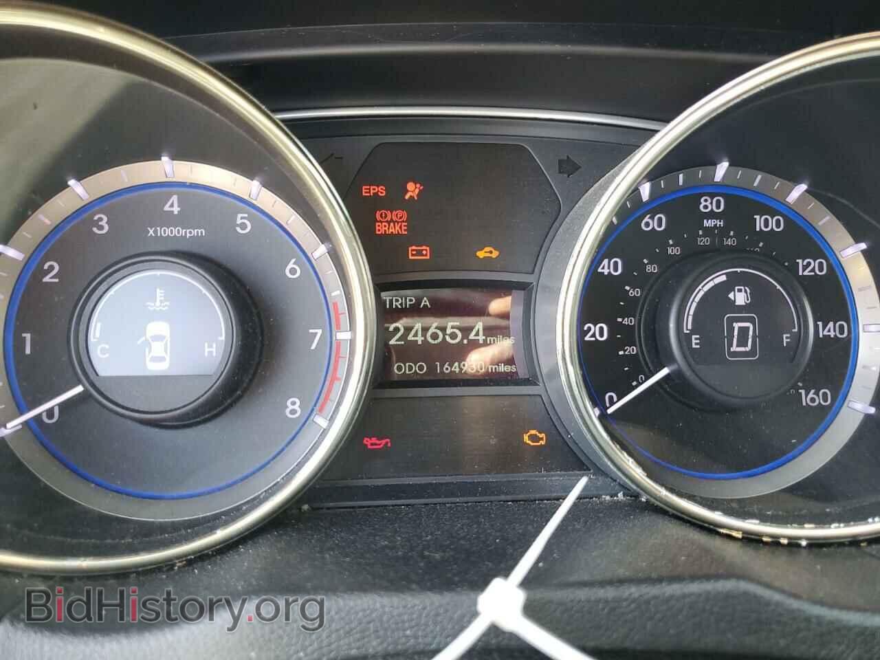 2012 HYUNDAI SONATA - VIN: 5NPEC4AC9CH490622 - Фото 9