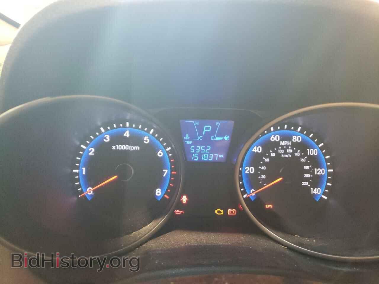2012 HYUNDAI TUCSON - VIN: KM8JUCAC1CU351219 - Фото 9