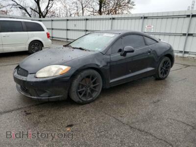2012 Mitsubishi ECLIPSE Eclipse GS, black — VIN 4A31K5DFXCE004507, Copart