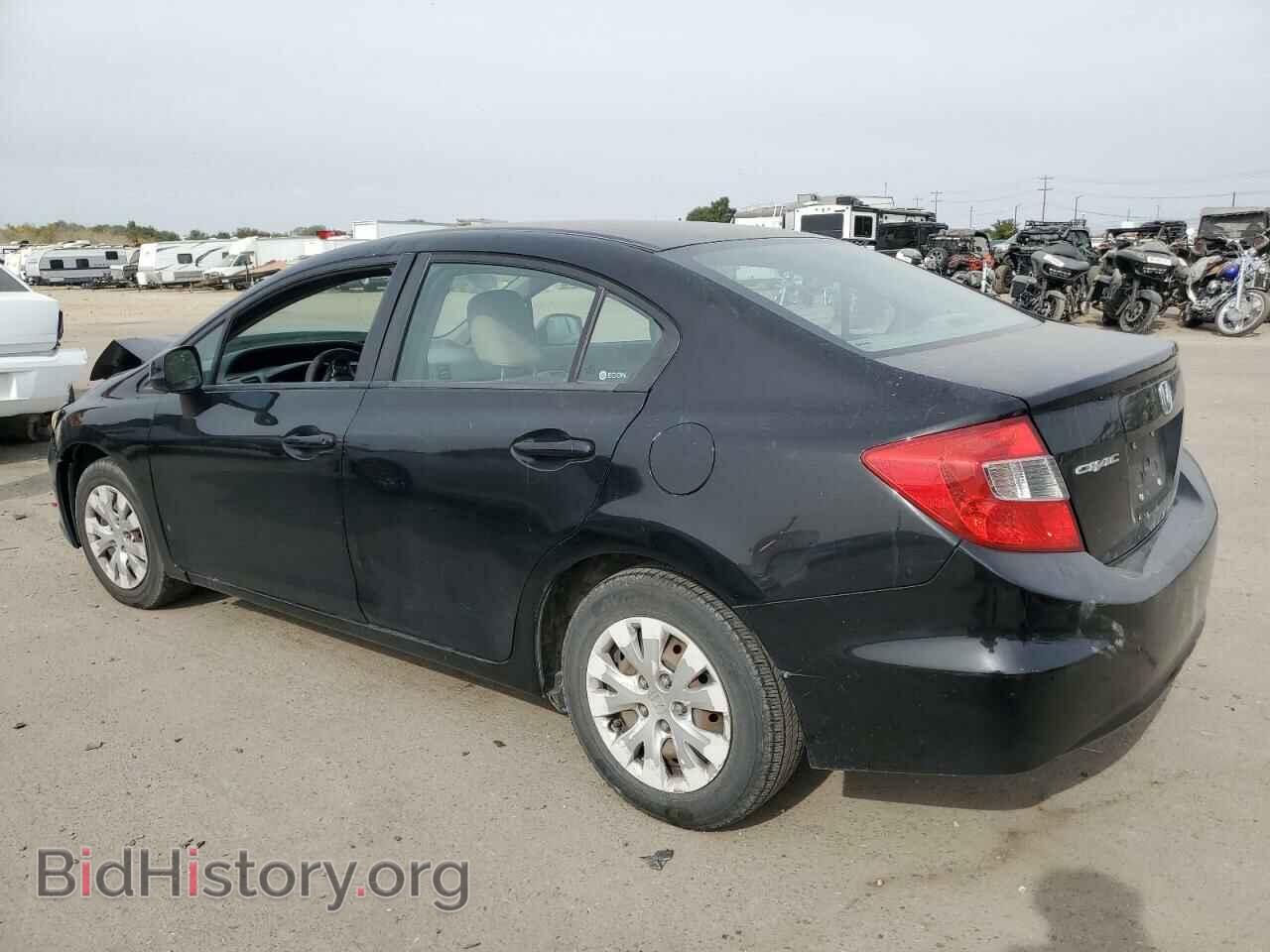 2012 HONDA CIVIC - VIN: 19XFB2F56CE322219 - Фото 2