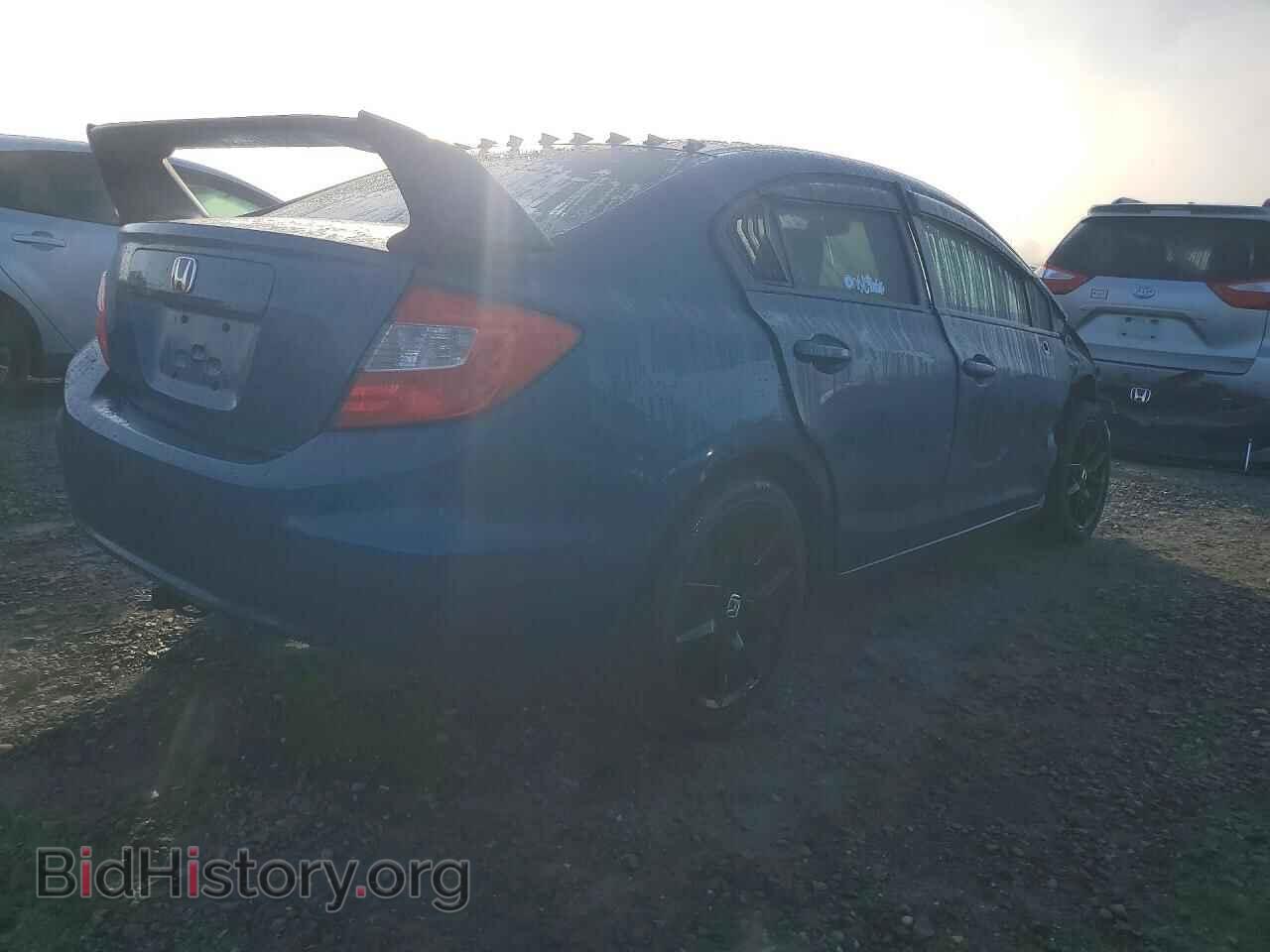 2012 HONDA CIVIC - VIN: 2HGFB2F5XCH562119 - Фото 3