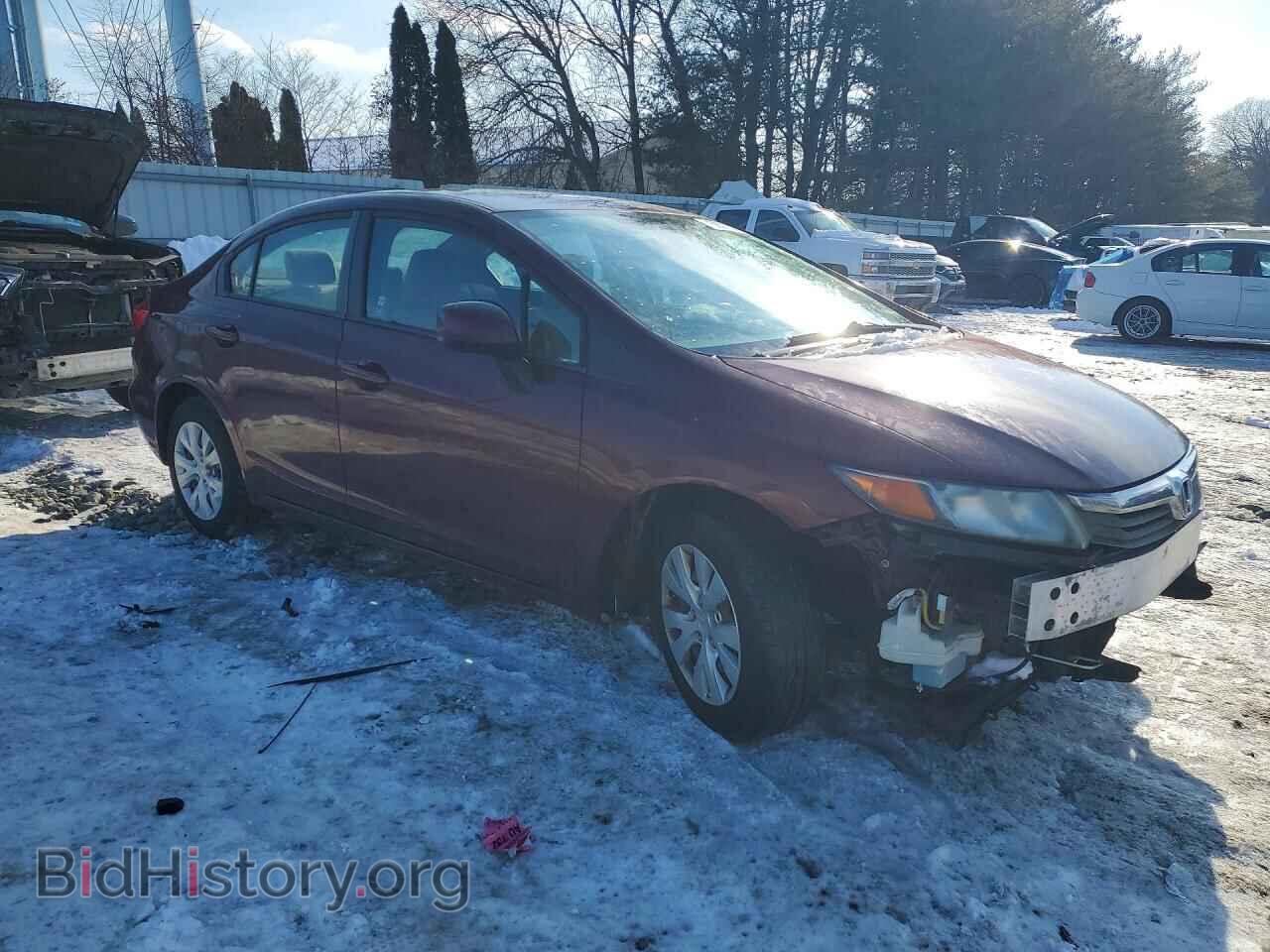 2012 HONDA CIVIC - VIN: 19XFB2F55CE378202 - Фото 4