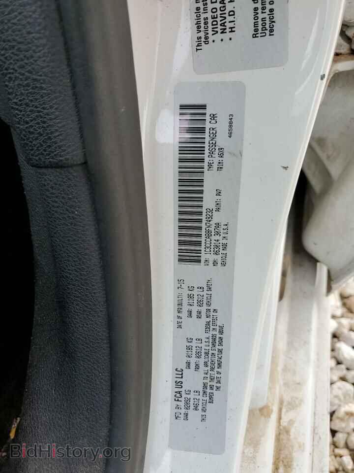 2015 CHRYSLER 200 - VIN: 1C3CCCAB8FN749232 - Фото 12