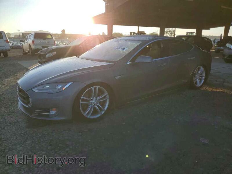 2013 Tesla MODEL S (VIN 5YJSA1CN1DFP05500) — фото 1 из 12, Copart, повреждение: днище