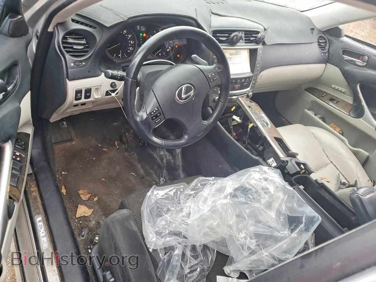 2010 LEXUS IS - VIN: JTHCF5C26A2033000 - Фото 8