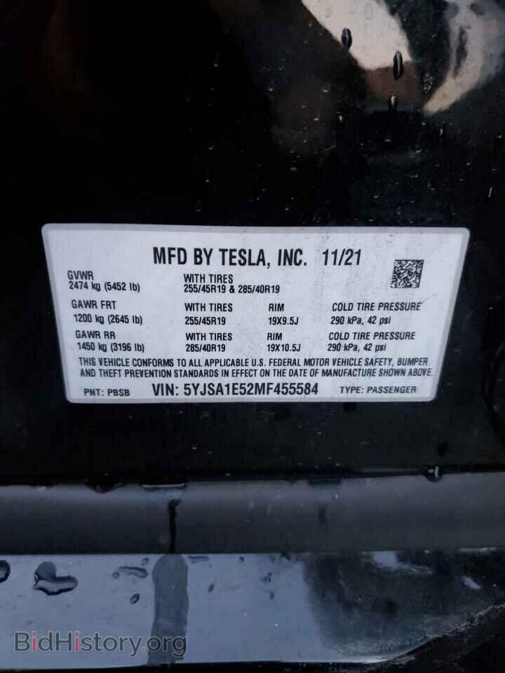2021 TESLA MODEL S - VIN: 5YJSA1E52MF455584 - Photo 13