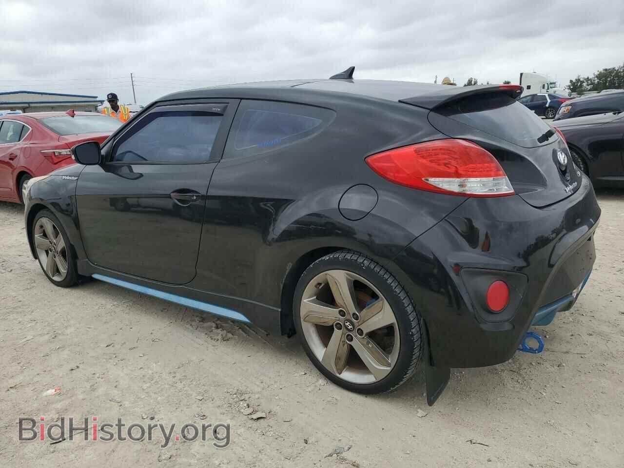 2013 HYUNDAI VELOSTER - VIN: KMHTC6AE1DU173473 - Фото 2