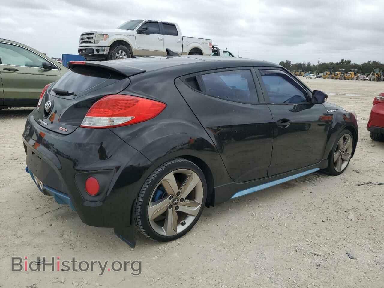 2013 HYUNDAI VELOSTER - VIN: KMHTC6AE1DU173473 - Фото 3