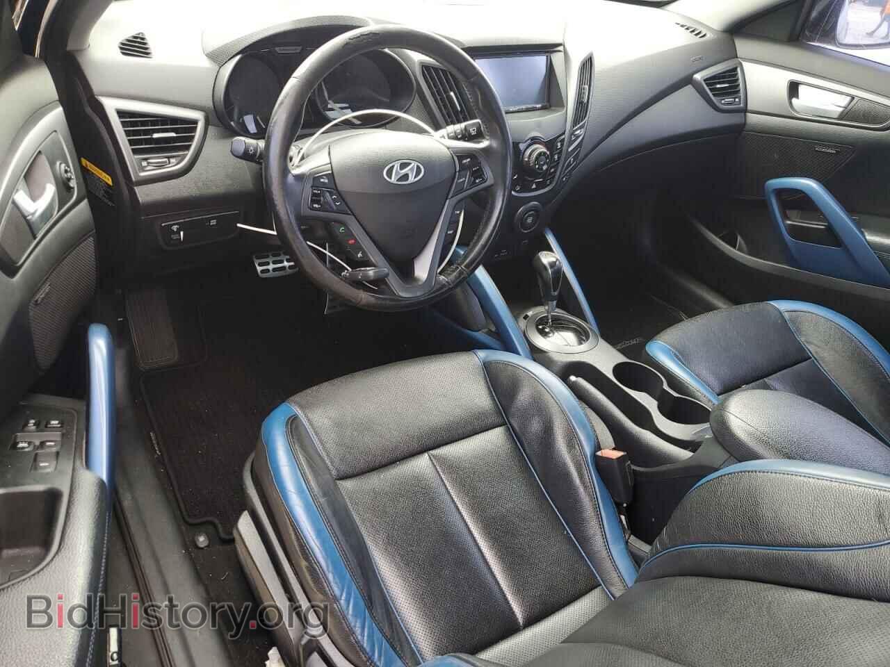 2013 HYUNDAI VELOSTER - VIN: KMHTC6AE1DU173473 - Фото 8