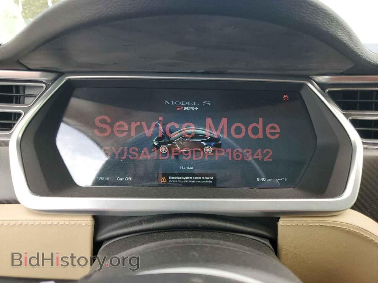 2013 TESLA MODEL S - VIN: 5YJSA1DP9DFP16342 - Photo 9