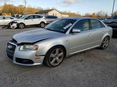 2008 Audi A4 A4 S-Line, серебристый — VIN WAUEF78E68A160044, Copart