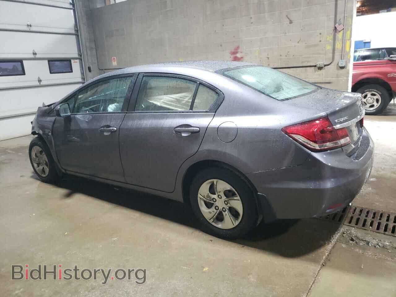 2014 HONDA CIVIC - VIN: 2HGFB2F57EH523698 - Фото 2